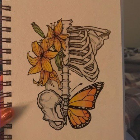  عکس اسکلت غمگین برای پروفایل