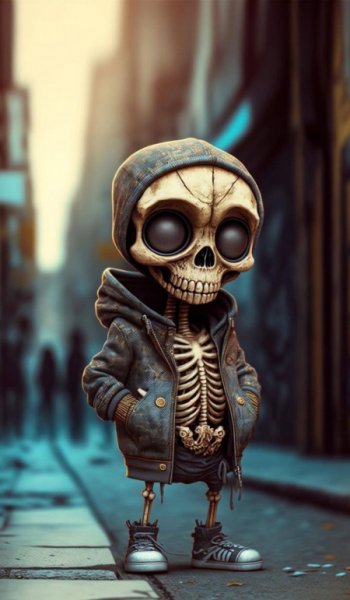  عکس اسکلت برای پروفایل