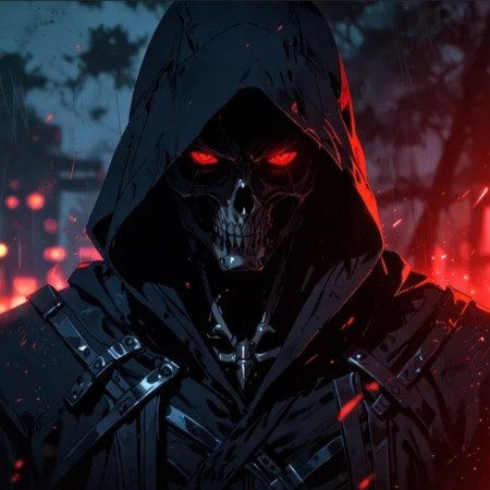  عکس اسکلت سیاه