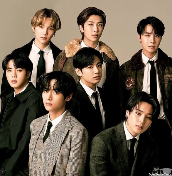  عکس از بی تی اس خفن با اسم