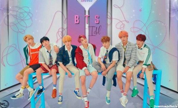  عکس از بی تی اس خفن با اسم