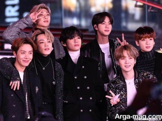  عکس از بی تی اس خفن با اسم