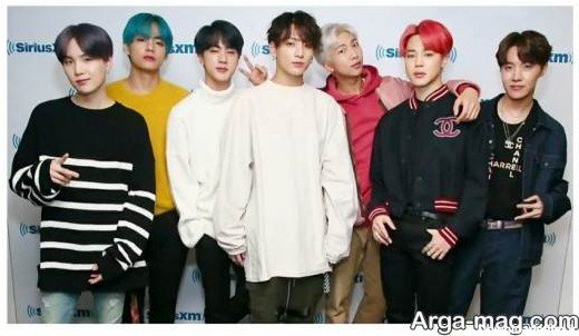  عکس از بی تی اس خفن با اسم