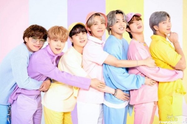  عکس از بی تی اس خفن با اسم