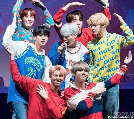  عکس از بی تی اس خفن با اسم