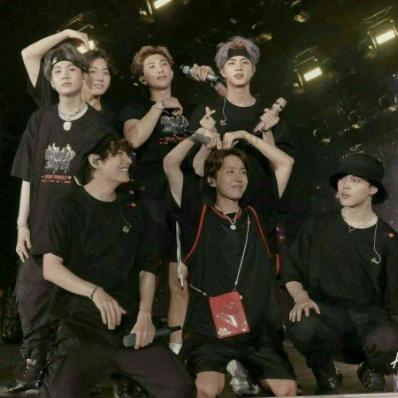  عکس بی تی اس بنفش