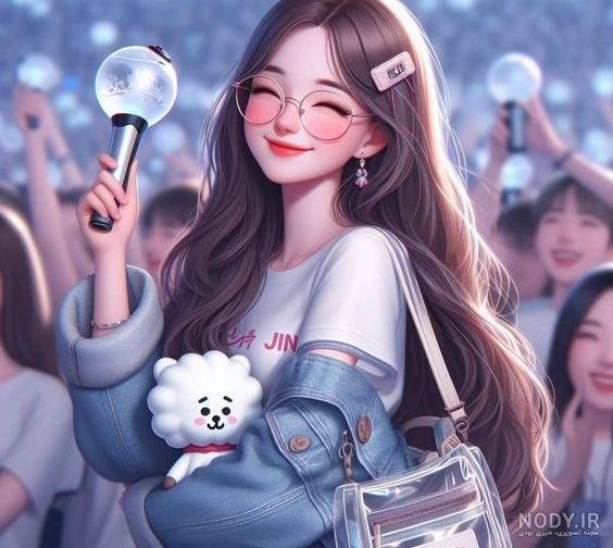  عکس بی تی اس دختر