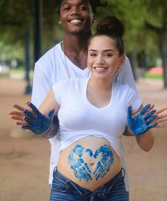  عکس های ترند بارداری