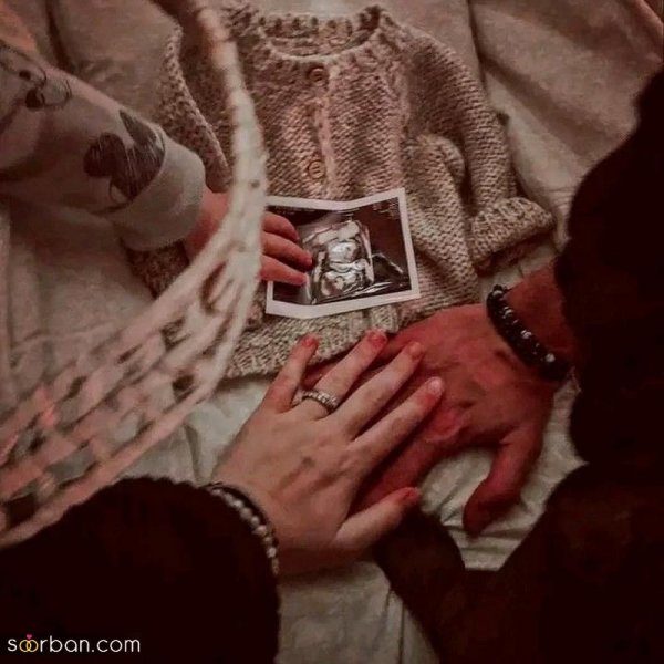  ژست عکس بارداری ایرانی