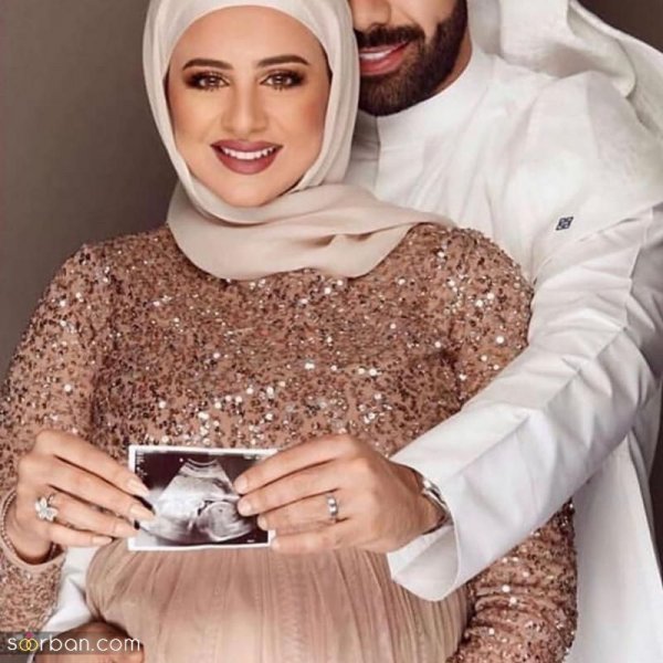  ژست عکس بارداری ایرانی