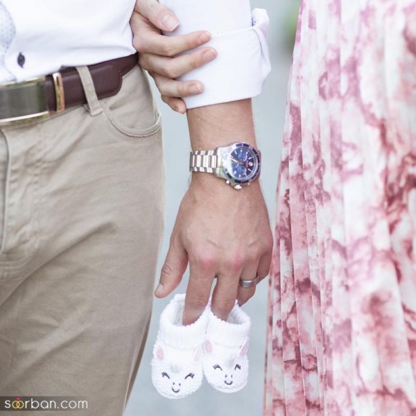  ژست عکس بارداری ایرانی