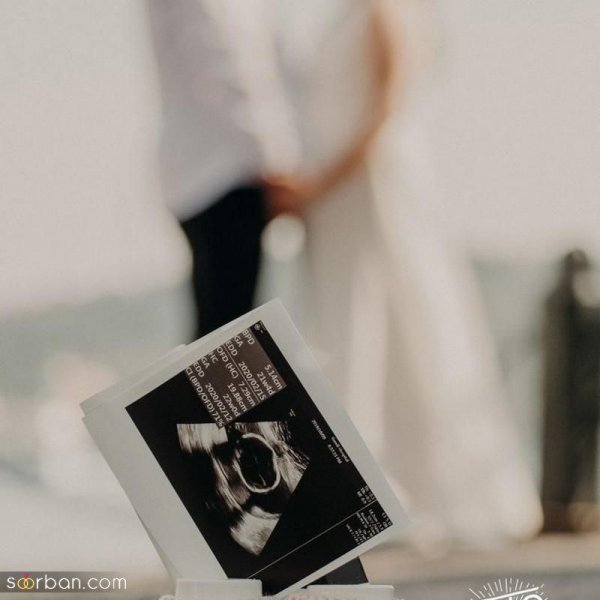  ژست عکس بارداری ایرانی