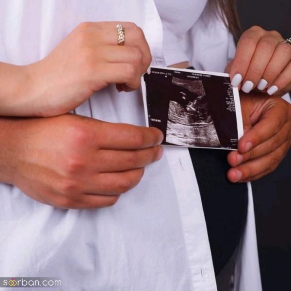  ژست عکس بارداری ایرانی