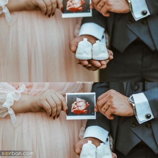  ژست عکس بارداری ایرانی