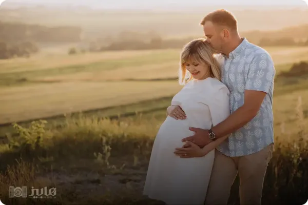  عکس بارداری عاشقانه