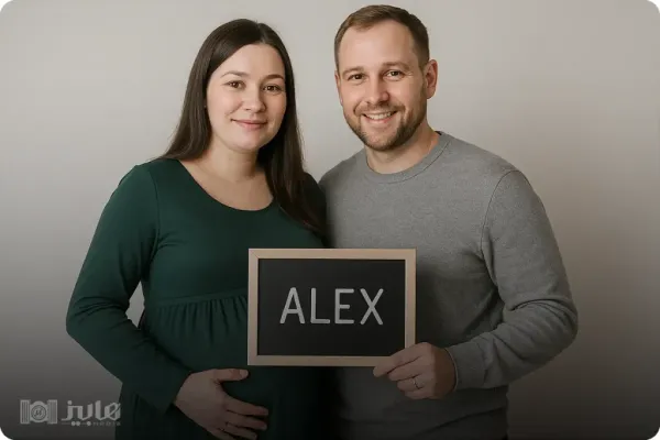  عکس بارداری عاشقانه