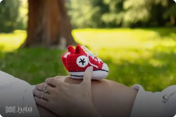  عکس بارداری عاشقانه