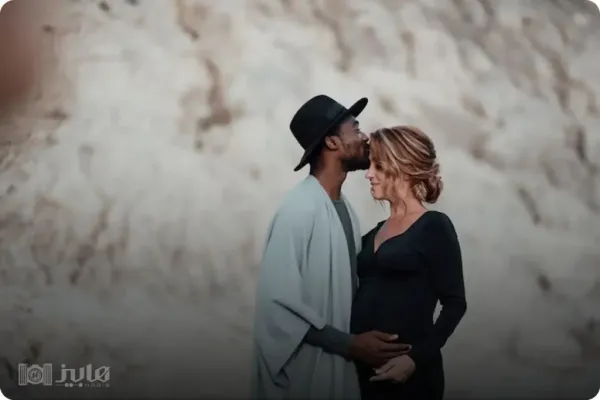  عکس بارداری عاشقانه