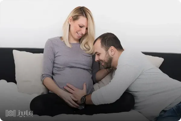  عکس بارداری عاشقانه