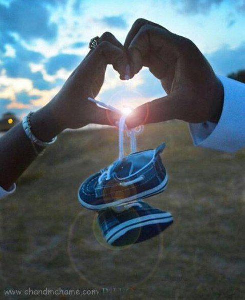  ژست عکس بارداری با همسر