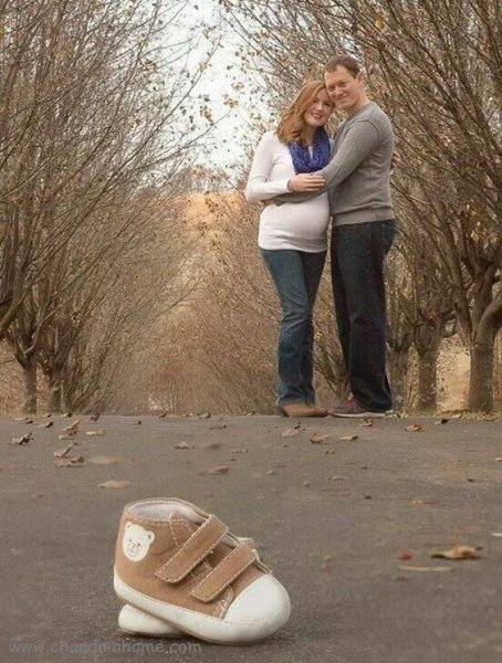  ژست عکس بارداری با همسر