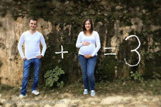  ژست عکس بارداری با همسر