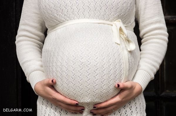  عکس زن حامله با همسرش عاشقانه