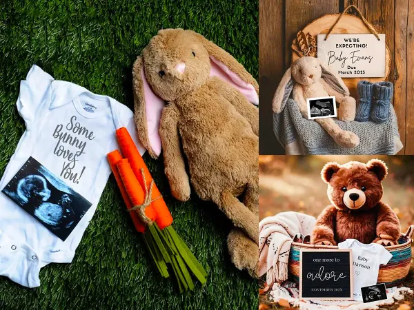  ایده عکس بارداری با عکس سونوگرافی