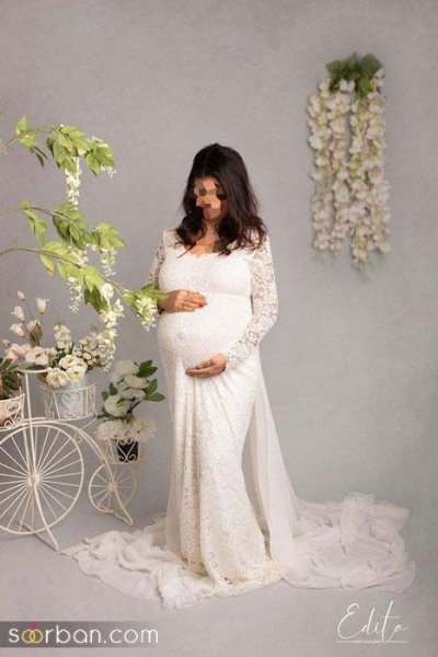  عکس زنان باردار خارجی