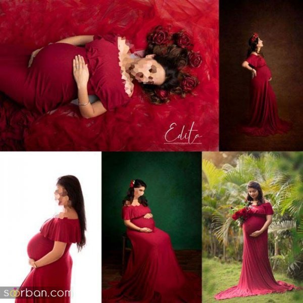  عکس زنان باردار خارجی