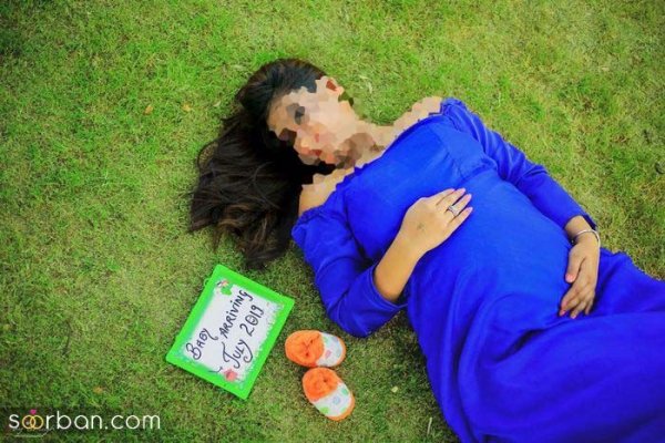  عکس زنان باردار خارجی