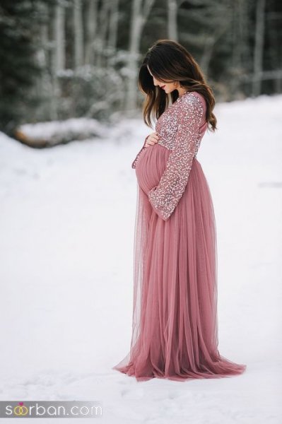  عکس زنان باردار خارجی