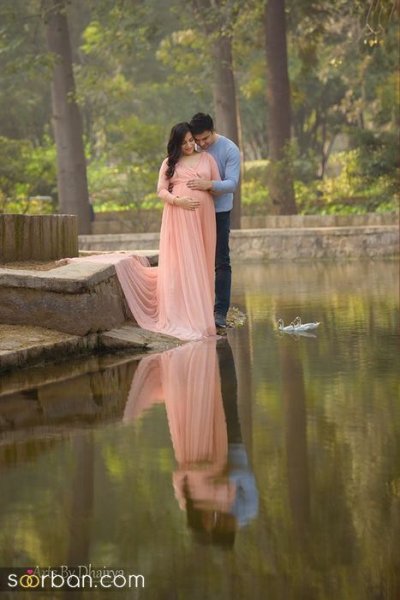  عکس زنان باردار خارجی