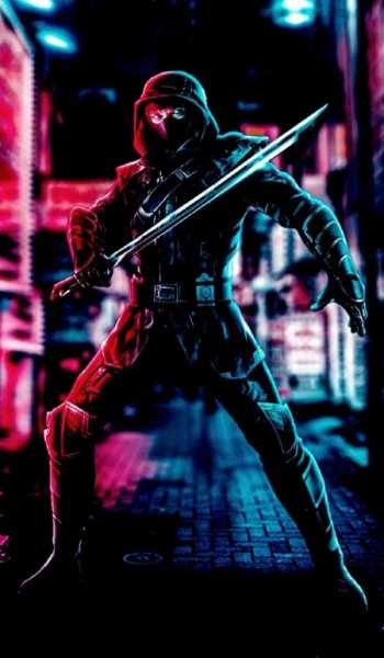 تصویر زمینه مشکی سه بعدی