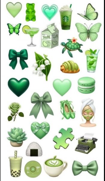  عکس های سبز کیوت