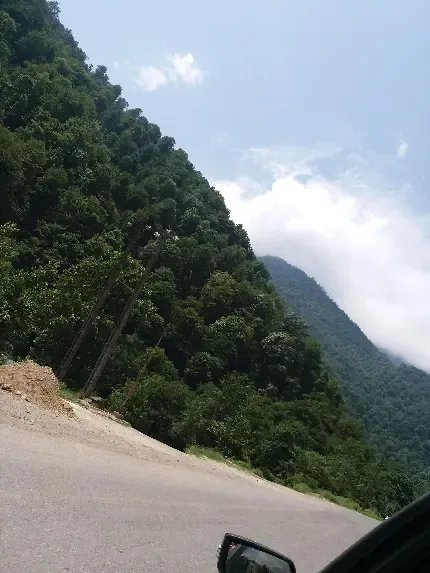  عکس جاده شمال