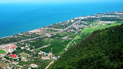  عکس جاده شمال