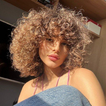  عکس های مو فرفری