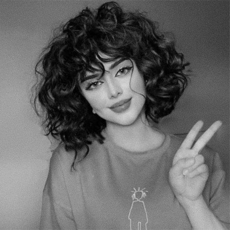  عکس های مو فرفری