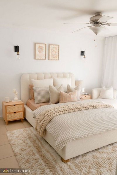  عکس اتاق خواب ساده ایرانی