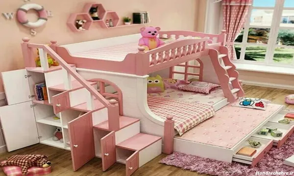  عکس اتاق خواب ساده ایرانی دخترانه