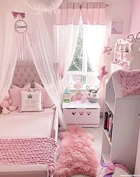  عکس اتاق خواب ساده ایرانی دخترانه