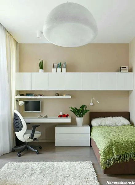  عکس اتاق خواب ساده ایرانی دخترانه