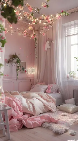  عکس اتاق خواب ساده ایرانی دخترانه