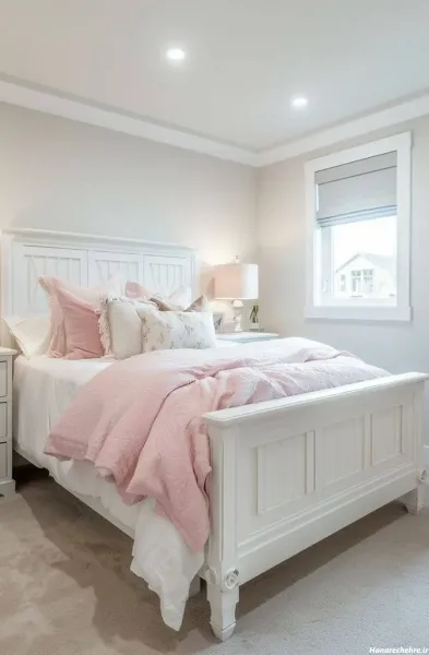  عکس اتاق خواب ساده ایرانی دخترانه