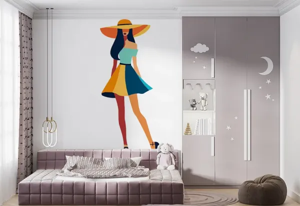  عکس پوستر برای اتاق دخترانه