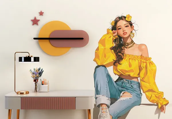  عکس پوستر برای اتاق دخترانه