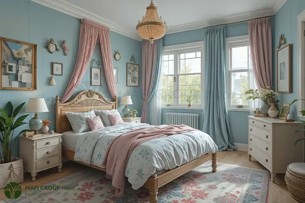 عکس اتاق خواب شیک خارجی