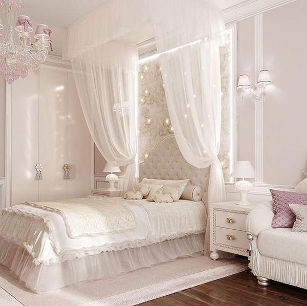  دکوراسیون اتاق خواب دخترانه لاکچری