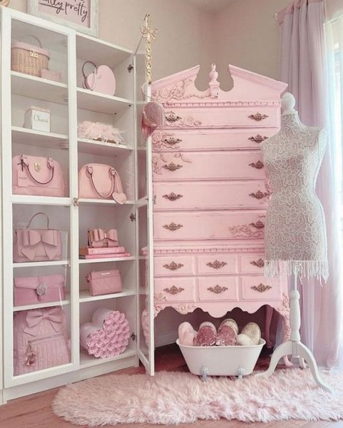  دکوراسیون اتاق خواب دخترانه لاکچری